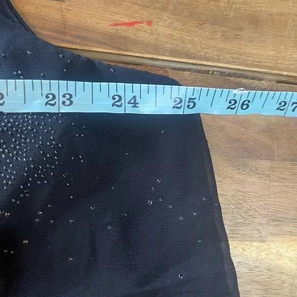 Women’s plus size Black light weight flowy tank top size 25/28 Avenue summer - Picture 4 of 6